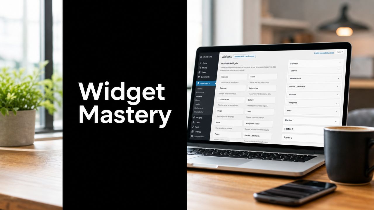 Mastering Plugin Widget WordPress: A 2026 Guide for SMBs - OneNine
